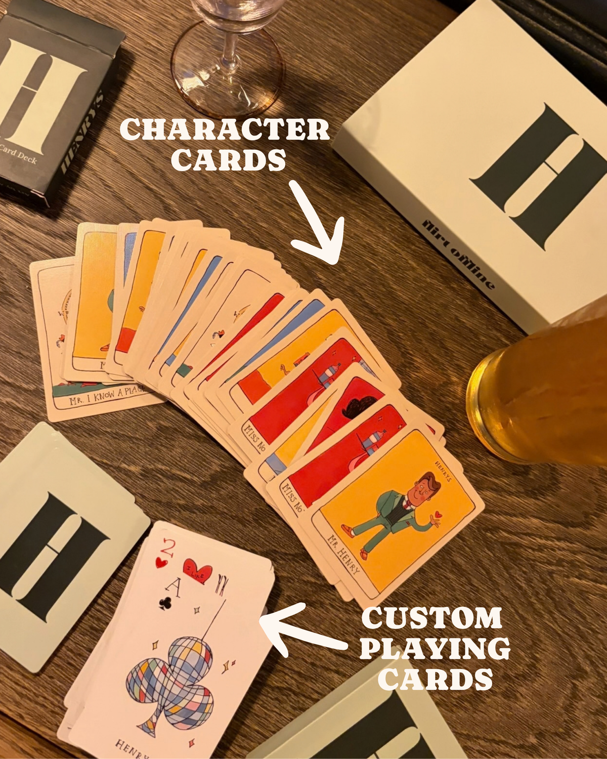 The HENRYS Dating Card Game